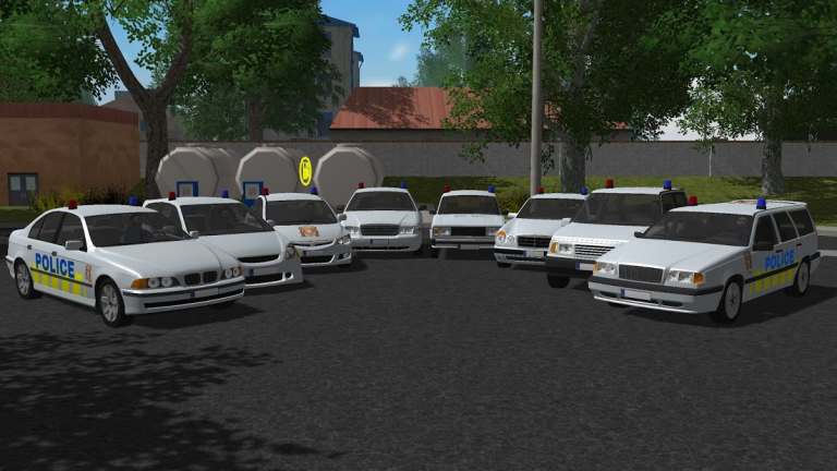 『Police Patrol Simulator』街を守る警察官になり切ってパトカーでパトロールしよう！