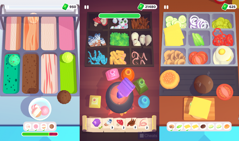 『Mini Market - Food Сooking Game』あなたがオーナーのマーケットをオープン！どんどんお客さんを捌いてマーケットをリフォームしていこう！！