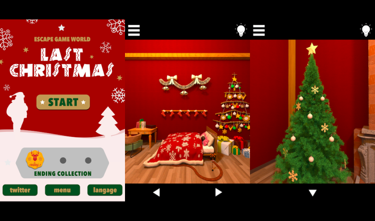 脱出ゲーム ラストクリスマス、全てがサクサク簡単操作で楽しめる2D縦型放置RPG！！