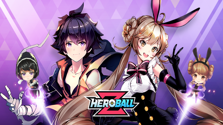 『ヒーローボールZ(Hero Ball Z)』今までにない新しいアクションが楽しめる！キャラクター収集&育成シューティング放置RPG！