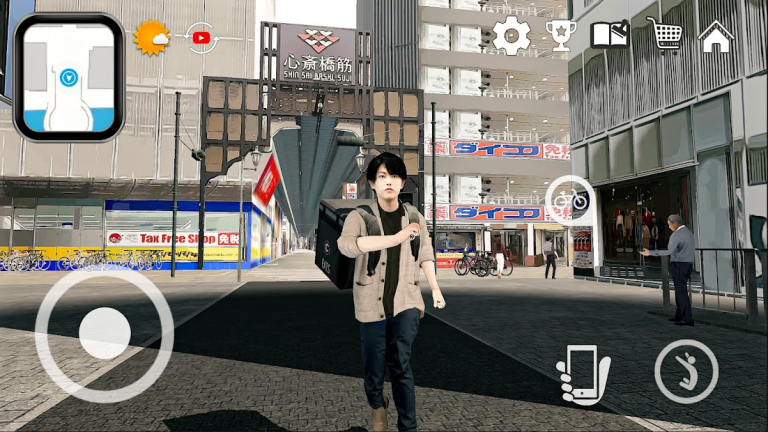 『大阪フードデリバリー - 日本仮想旅行 3D』いつでもどこでも大阪を旅行できる新感覚オープンワールドアーケードアクションゲーム！！