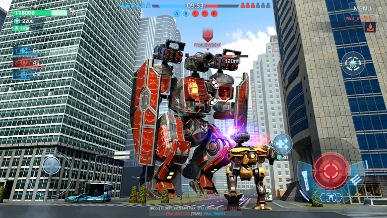 ロボットに乗って戦う本格派MOBA！