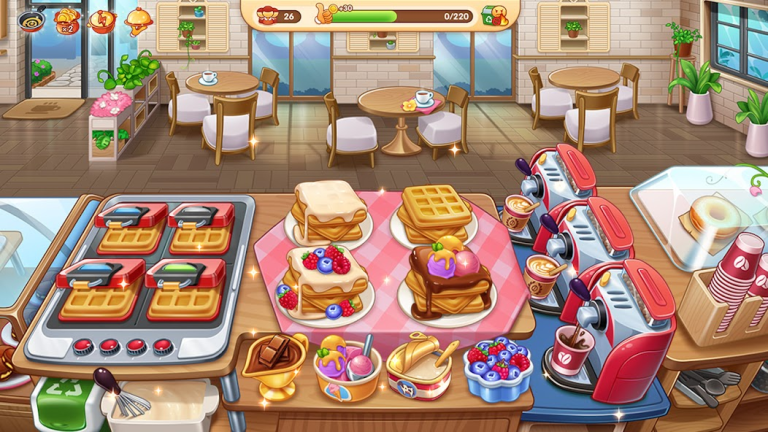 『おいしい日記：料理と変身』綺麗なグラフィックで楽しめるレストラン運営シミュレーションゲーム！！