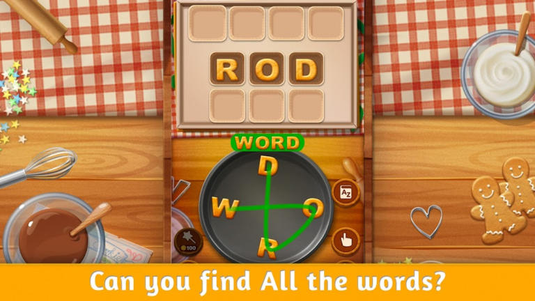 『Word Cookies!』クッキーをつなげて言葉の世界へ！語彙力アップの美味しいパズルゲーム！