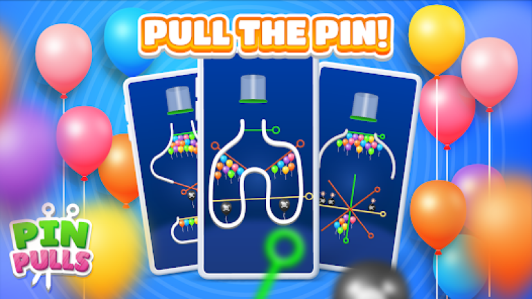 『Pin Pulls』簡単操作でサクサク脳トレ！！