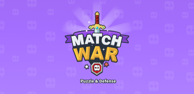 『MATCH WAR！ ：パズル＆ディフェンス』パズルで戦うリアルタイムディフェンスバトル！！