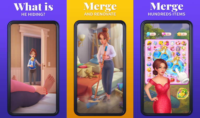 『Merge Hotel Empire: ホームデザイン』マージ×ホテルデザインが楽しめるパズルゲーム！！