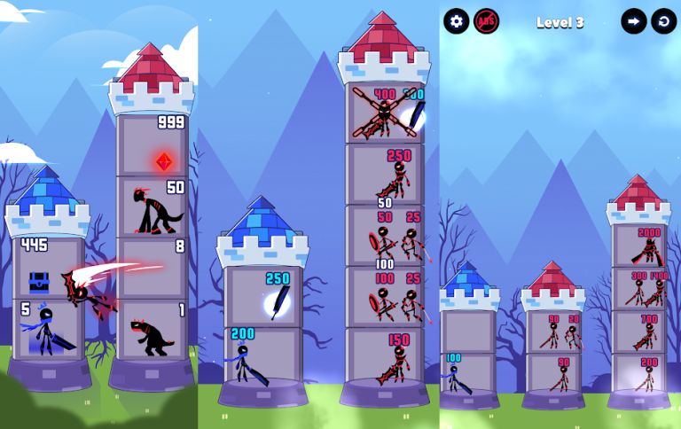 『ヒーローキャッスルウォー：タワークラッシュ Hero War』足し算で戦略を極めろ！シンプルだけど奥深い、ヒーローキャッスルウォー！