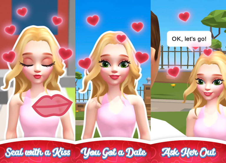 『Perfect Date 3D』気になる子と仲を深めて完璧なデートをしよう！