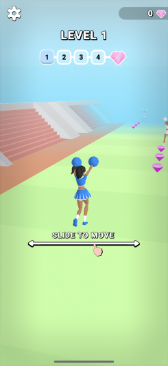 Cheerleader Run 3D スクリーンショット