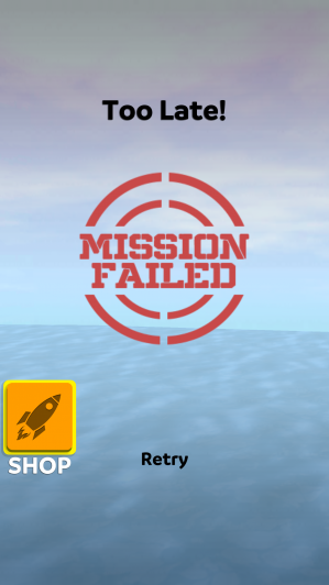 ミッション失敗