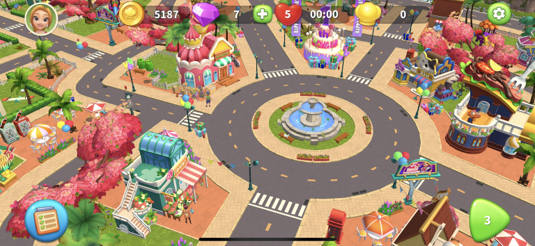 色んな場所の街並みを自分好みに装飾していけるシミュレーションゲーム！！