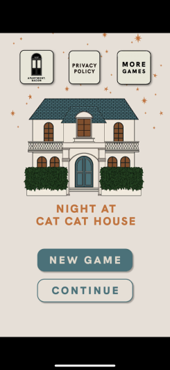 NIGHT AT CAT CAT HOUSE escape スクリーンショット