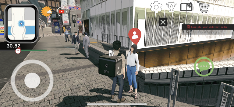 大阪フードデリバリー - 日本仮想旅行 3D スクリーンショット