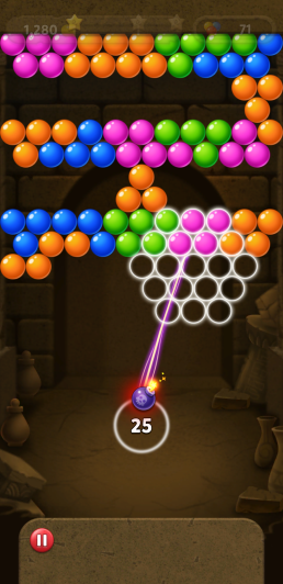 Bubble Pop Origin! Puzzle Game スクリーンショット