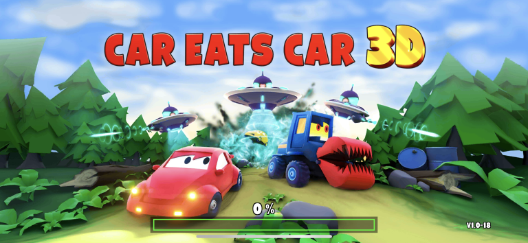 車が車を食べるアクションゲーム！？