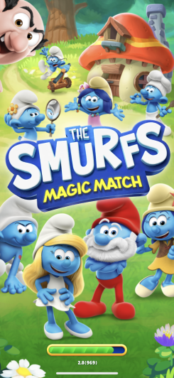 Smurfs Magic Match スクリーンショット