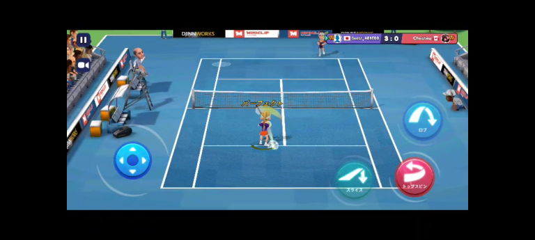 Mini Tennis スクリーンショット