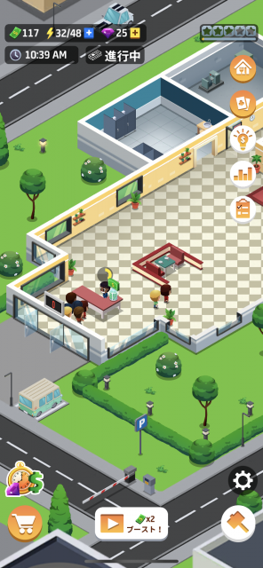 本格的なレストラン経営が楽しめるシミュレーションゲーム！！