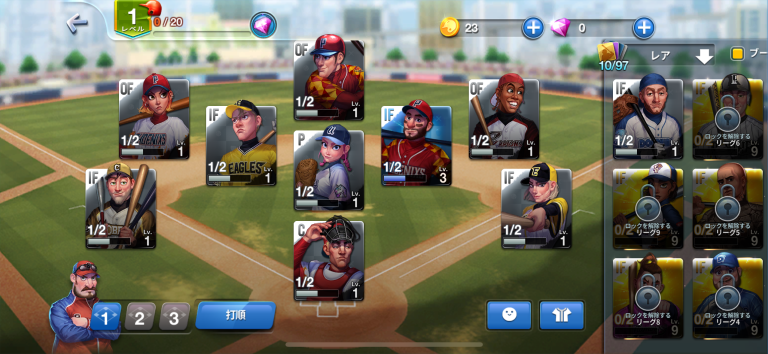 Baseball Clash: リアルタイム野球ゲーム スクリーンショット