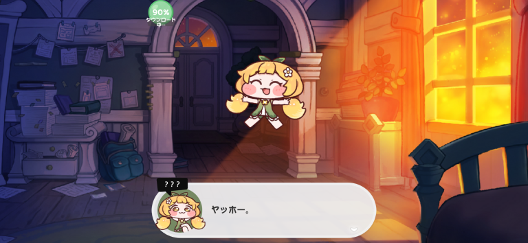 もちほっぺが特徴のかわいいキャラクターがたくさん！