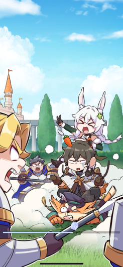 お手軽に楽しめるハーレム×放置RPG!