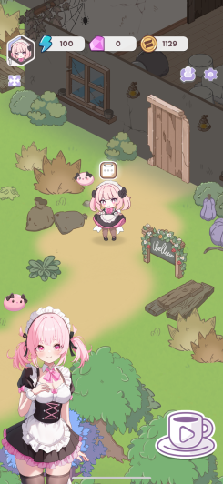 ちょっぴりセクシーなメイドさん達とカフェを経営しよう！