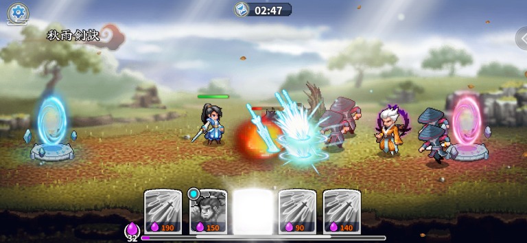 職業とスキルの組み合わせで勝ち筋を作る、リアルタイム横スクロール戦略バトル