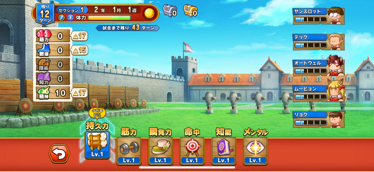 サクセスモードで理想の冒険者を作る育成RPG！