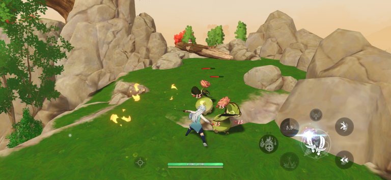 連携と合体攻撃が決め手のリアルタイムバトル！