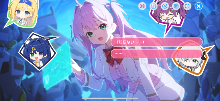 タップ操作で進める直感的な学園生活システム!