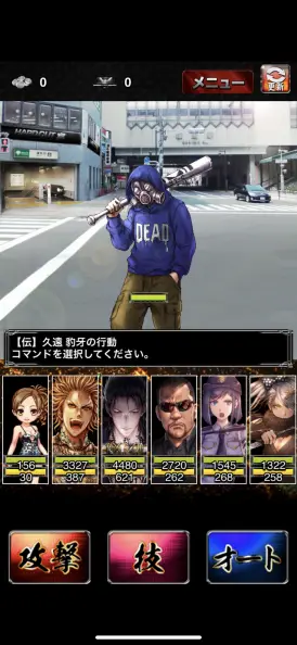 戦闘はシンプル操作でサクサク進行！