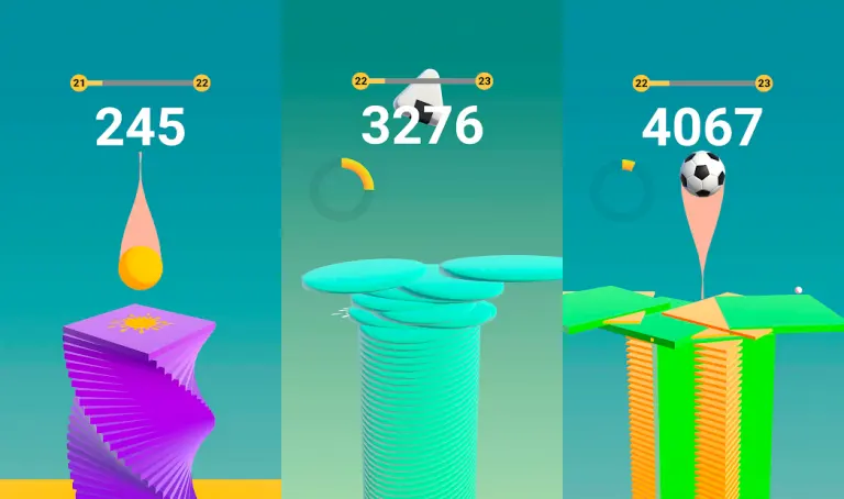 Crusher Stack: Jump up 3D Ballのメインビジュアル