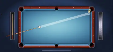 簡単操作でビリヤードが楽しめちゃうぞ！