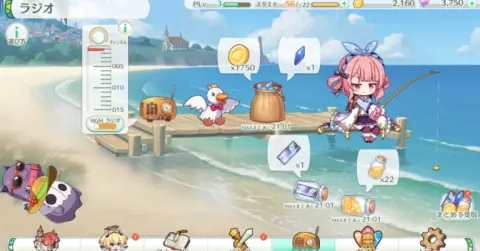 ラジオ機能でキャラクター達のちょっとえっちなセリフまで聴けちゃうかも！？