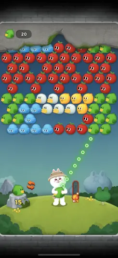 簡単操作でシューティングパズルが楽しめる！！