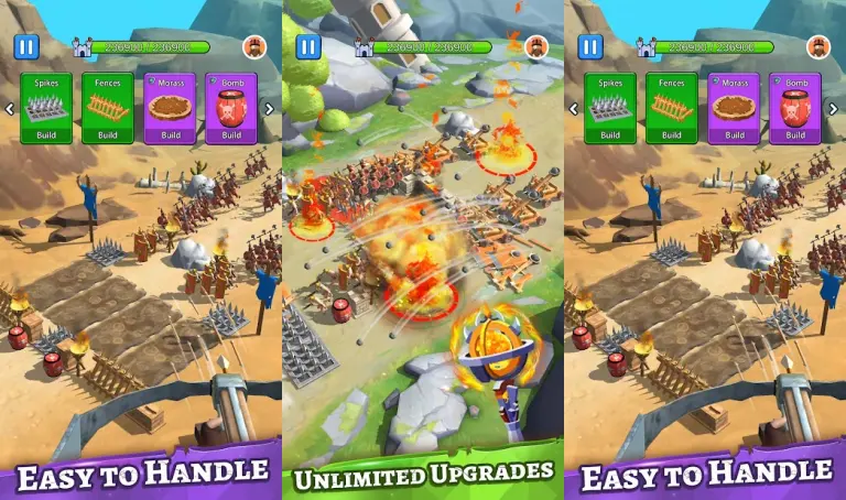 Castle War:Empire Archerのメインビジュアル