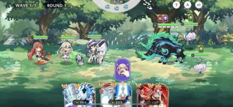 戦闘方式はターン制のコマンドバトル！！