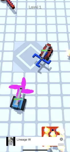 簡単操作でクラッシュバトル！！