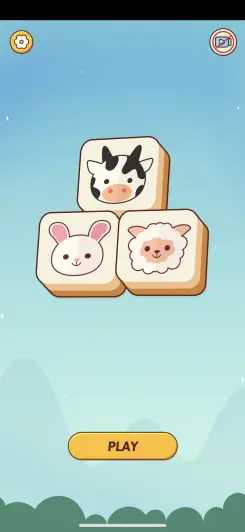 可愛い動物さんのタイルを3つずつ集めよう！！