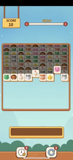 タップ操作でひたすらタイルを集めるだけ！！