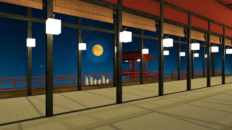 お月見の夜のメインビジュアル