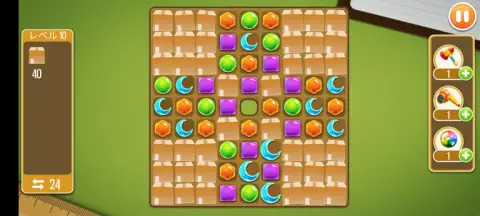 ストーリーが進むにつれてパズルも難解になる
