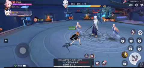 攻撃とスキルを連打して敵をぶった斬れ！！