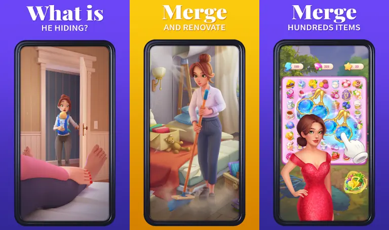 Merge Hotel Empire: ホームデザインのメインビジュアル