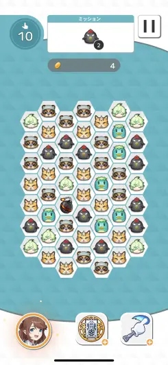 パズルは3マッチパズル！！