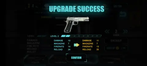 銃をアップグレードしよう