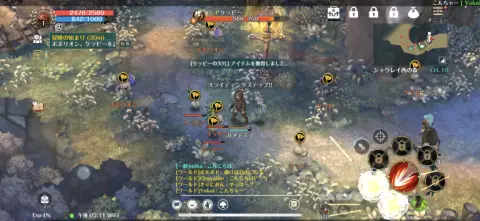 バトルはスキル、移動を駆使して戦うシームレスバトル！！