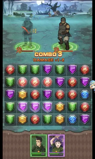 PvEはパズルバトル！！