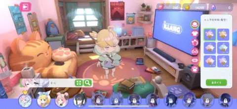 好きなキャラクターを着せ替えて楽しんじゃおう！！